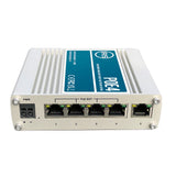Iris Four Channel Uplink Power Over Ethernet Switch - IEEE802.3af 3at Compliant - 9-30VDC Input - 48VDC Output - Life Raft Professionals