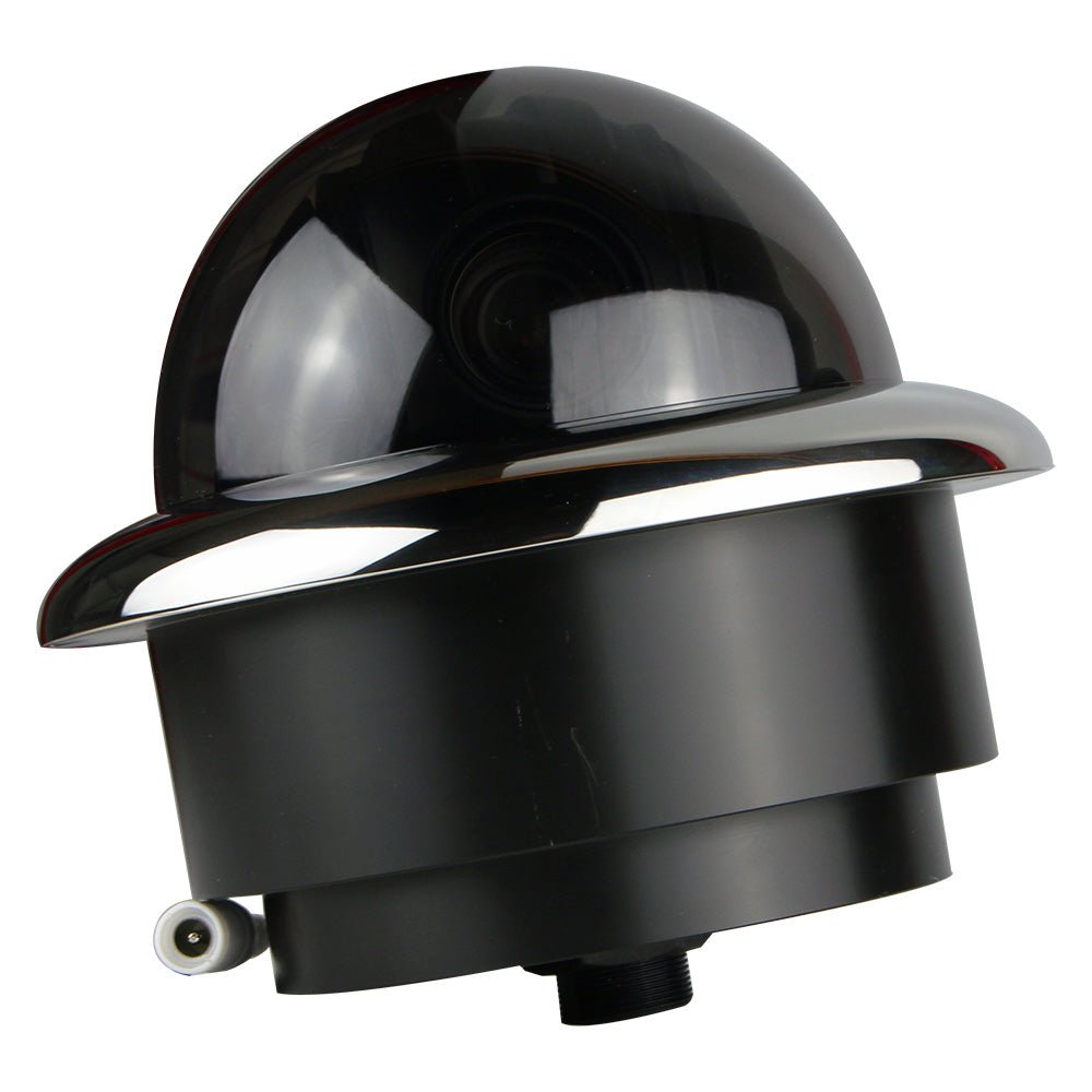 Iris Miniature Marine PTZ Dome Camera - Stainless Bezel - Hi-Def Ethernet IP - 10x Digital Zoom - 4 in 1 Video Format - Life Raft Professionals
