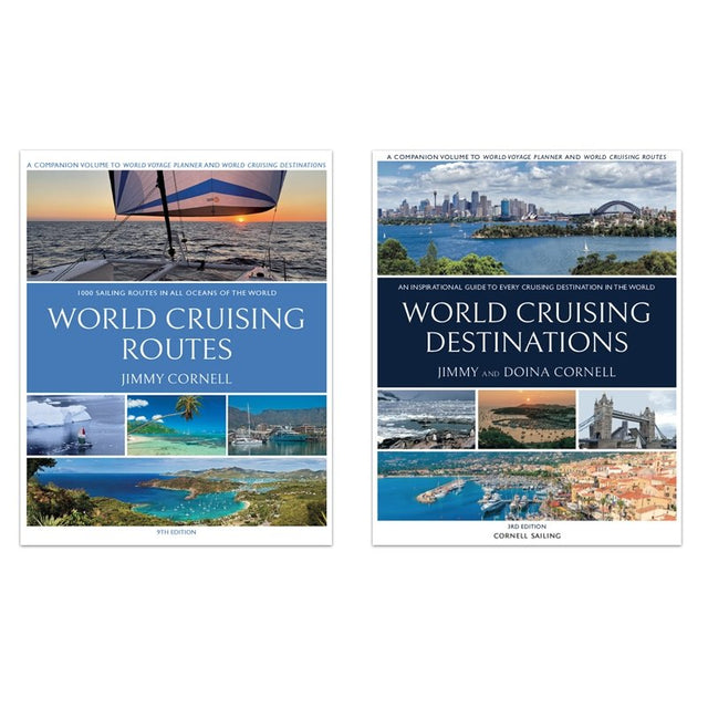 Jimmy Cornell 2-PACK (includes Destinations & Routes) - Life Raft Professionals