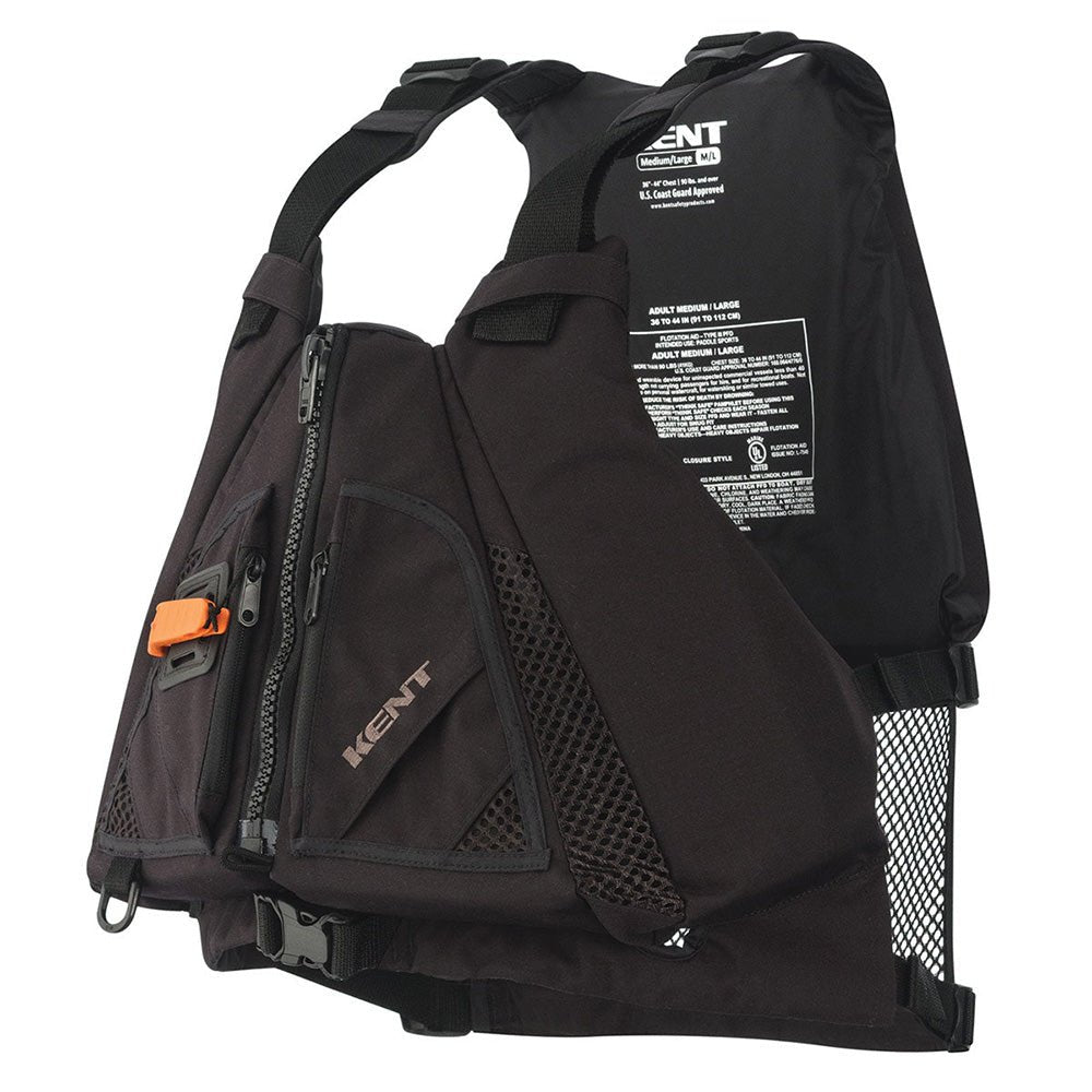 Kent Law Enforcement Life Vest - XL/2XL - Black - Life Raft Professionals
