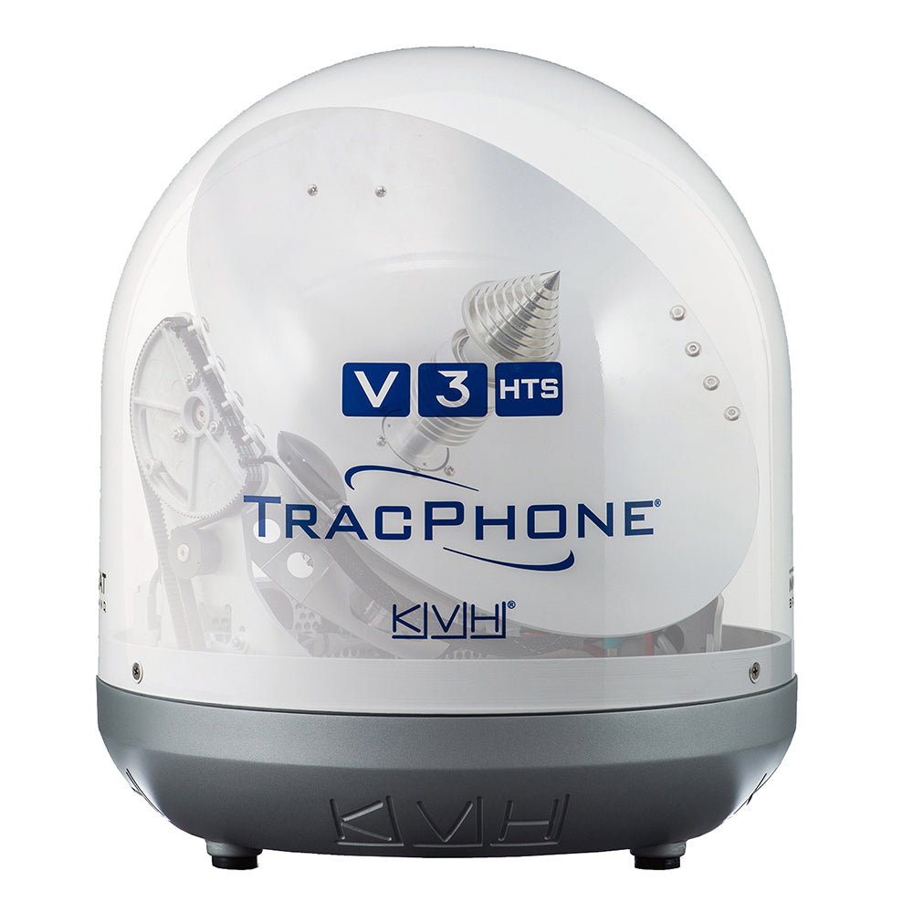 KVH TracPhone V3-HTS Ku-Band 14.5" mini-VSAT - Life Raft Professionals