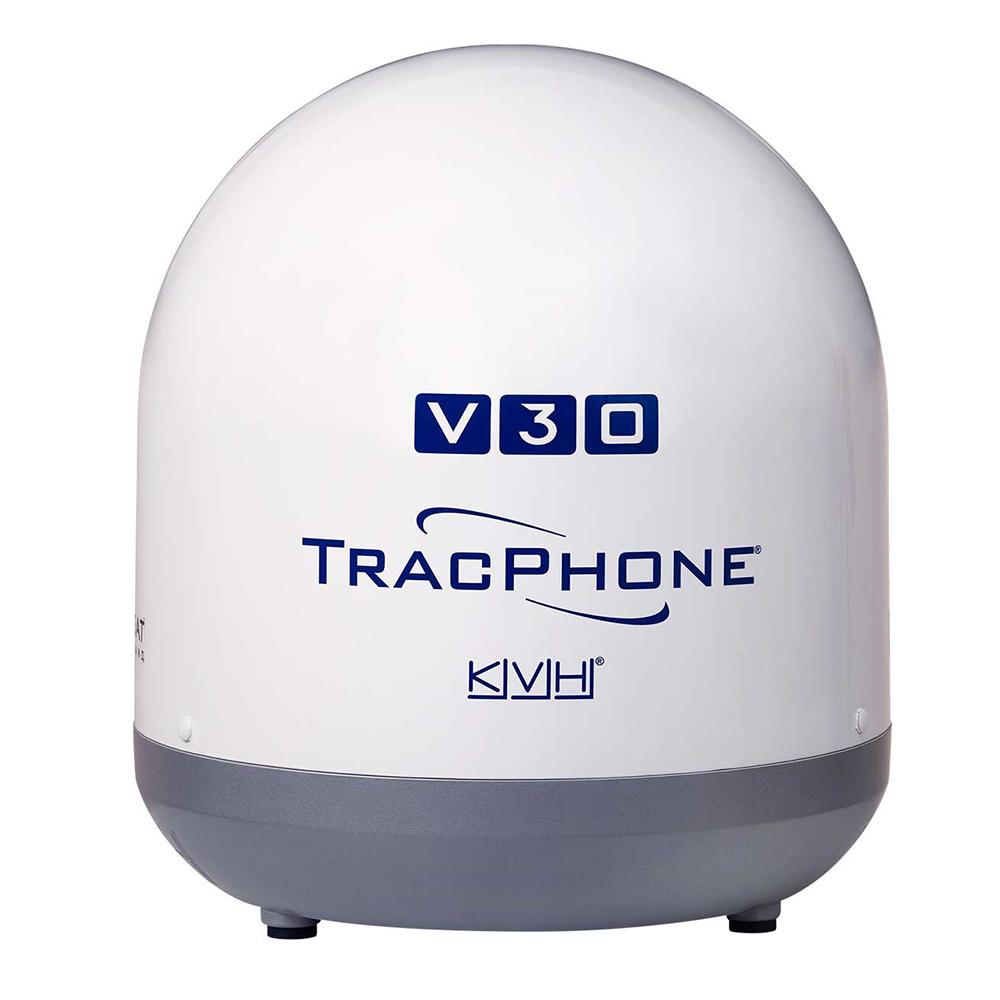 KVH Ultra-Compact TracPhone V30 w/DC-BDU [01-0432-01] - Life Raft Professionals