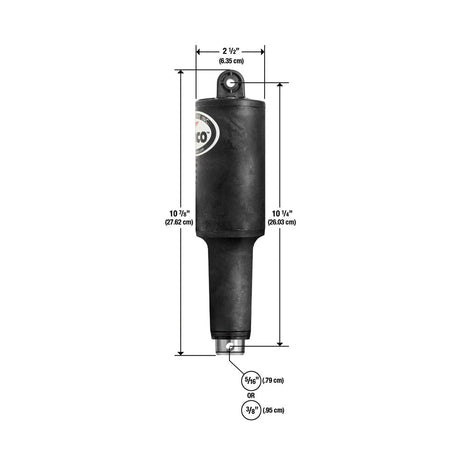 Lenco 101XDS Short Extreme Duty Actuator - 12V - 2-1/4" Stroke w/3/8" Hardware - Life Raft Professionals