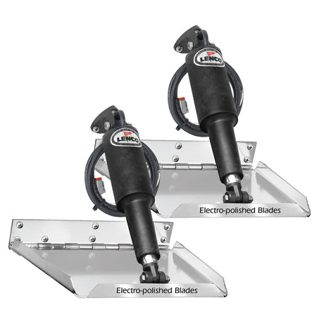 Lenco 12" x 12" Standard Performance Trim Tab Kit w/o Switch Kit 12V - Life Raft Professionals