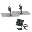 Lenco 12" x 18" Standard Trim Tab Kit w/LED Indicator Switch Kit 12V - Life Raft Professionals