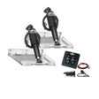Lenco 12" x 9" Standard Performance Trim Tab Kit w/Standard Tactile Switch Kit 12V - Life Raft Professionals