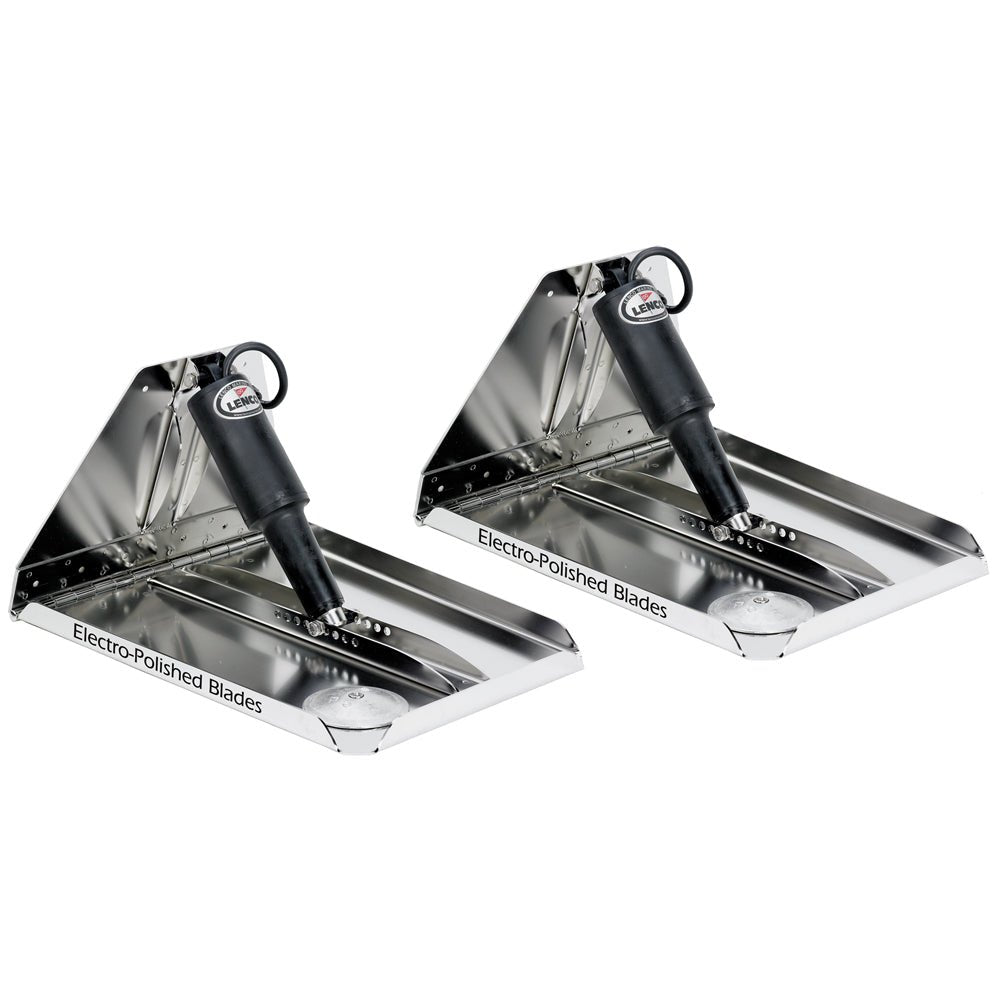 Lenco 16" x 12" Heavy Duty Performance Trim Tab Kit w/o Switch Kit 12V - Life Raft Professionals