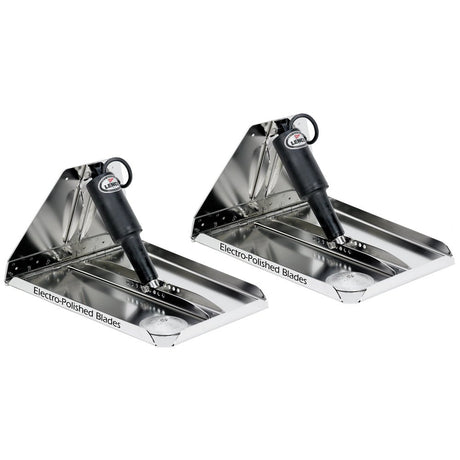 Lenco 16" x 12" Heavy Duty Performance Trim Tab Kit w/o Switch Kit 12V - Life Raft Professionals