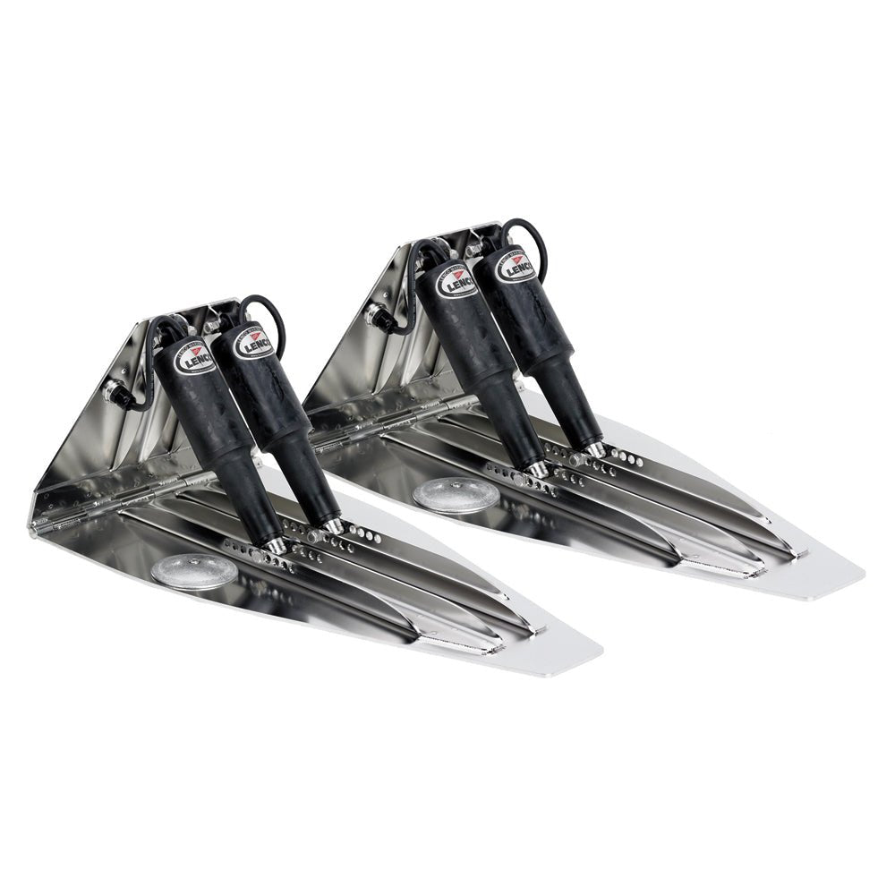 Lenco 21" x 14" High Performance Trim Tab Kit w/o Switch Kit 12V - Life Raft Professionals