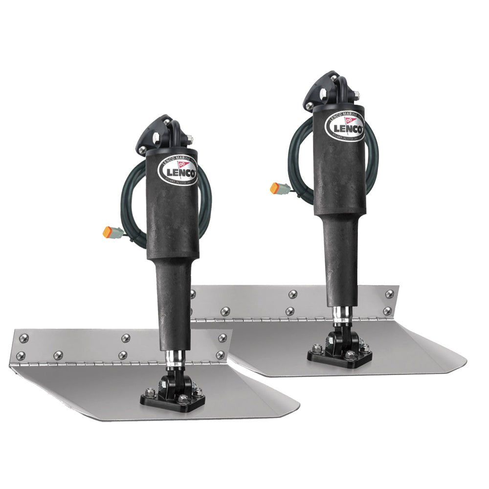 Lenco 9" x 30" Standard Trim Tab Kit without Switch Kit 12V - Life Raft Professionals