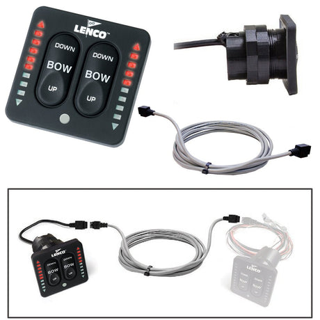 Lenco Flybridge Kit f/ LED Indicator Key Pad f/All-In-One Integrated Tactile Switch - 10' - Life Raft Professionals