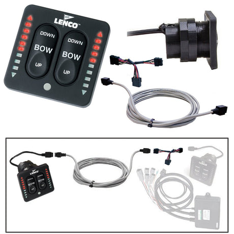 Lenco Flybridge Kit f/LED Indicator Key Pad f/Two-Piece Tactile Switch - 30' - Life Raft Professionals