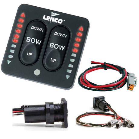Lenco LED Indicator Integrated Tactile Switch Kit w/Pigtail f/Single Actuator Systems - Life Raft Professionals