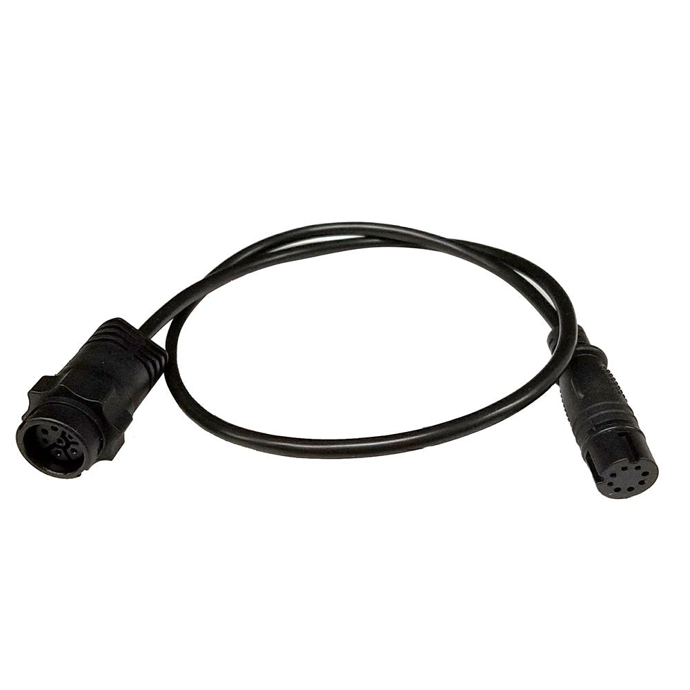 Lowrance 7-Pin Transducer Adapter Cable to HOOK2 - Life Raft Professionals