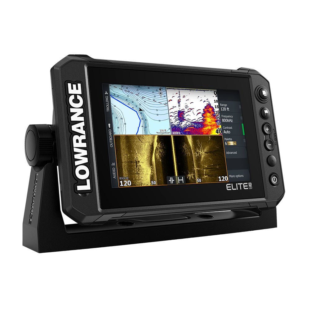 Lowrance Elite FS 7 Chartplotter/Fishfinder - No Transducer - Life Raft Professionals