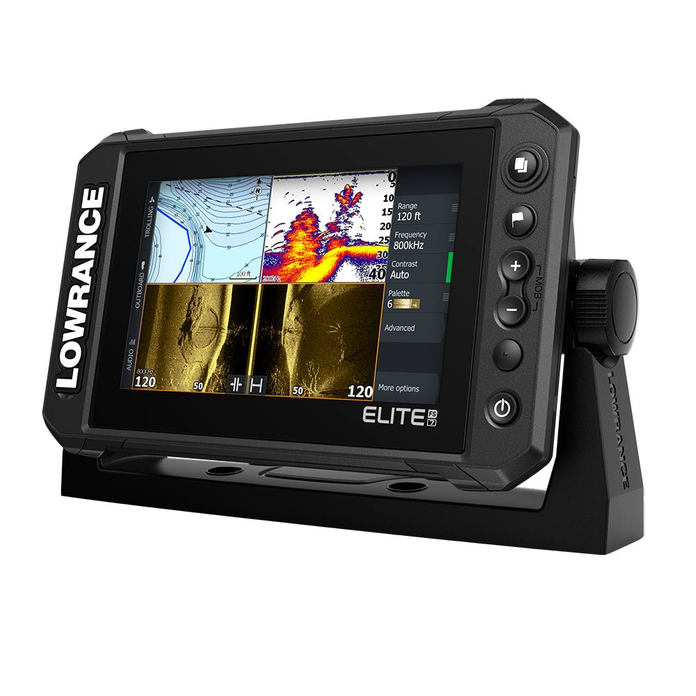 Lowrance Elite FS 7 Chartplotter/Fishfinder - No Transducer - Life Raft Professionals