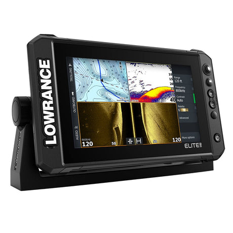 Lowrance Elite FS 9 Chartplotter/Fishfinder w/Active Imaging 3-in-1 Transom Mount Transducer - Life Raft Professionals