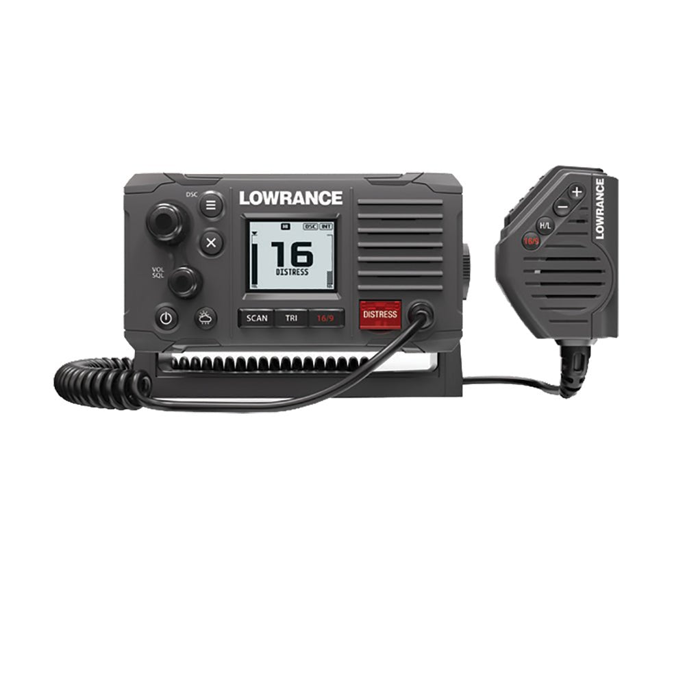Lowrance Link-6S Class D DSC VHF Radio - Gray - NMEA 0183 - Life Raft Professionals