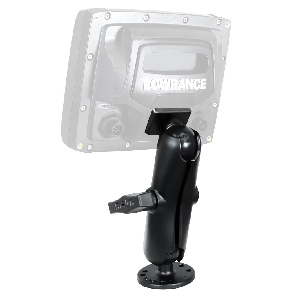 Lowrance RAM 1.5" Mark/Elite 5" Series Quick Release Mount - Life Raft Professionals
