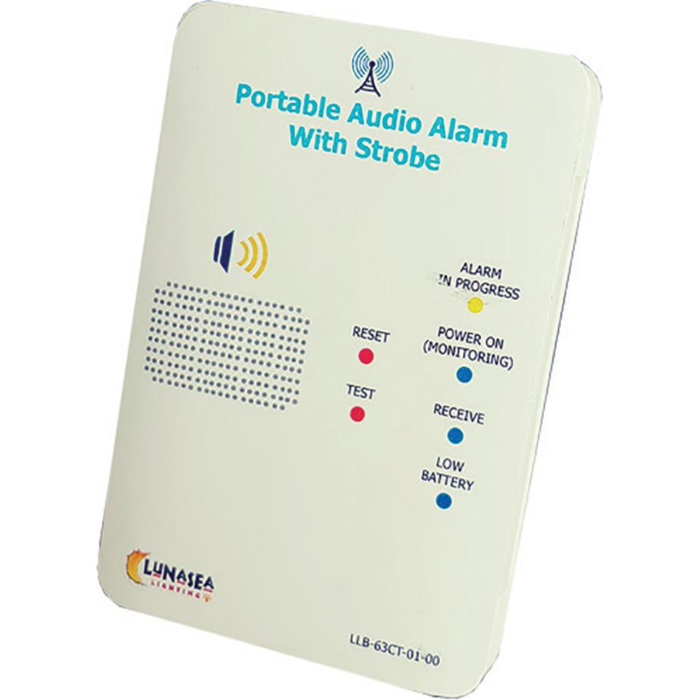 Lunasea Controller f/Audible Alarm Receiver w/Strobe Qi Rechargeable [LLB-63CT-01-00] - Life Raft Professionals
