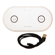 Lunasea Dual Qi Charge Pad - USB Powered [LLB-63AU-01-00] - Life Raft Professionals