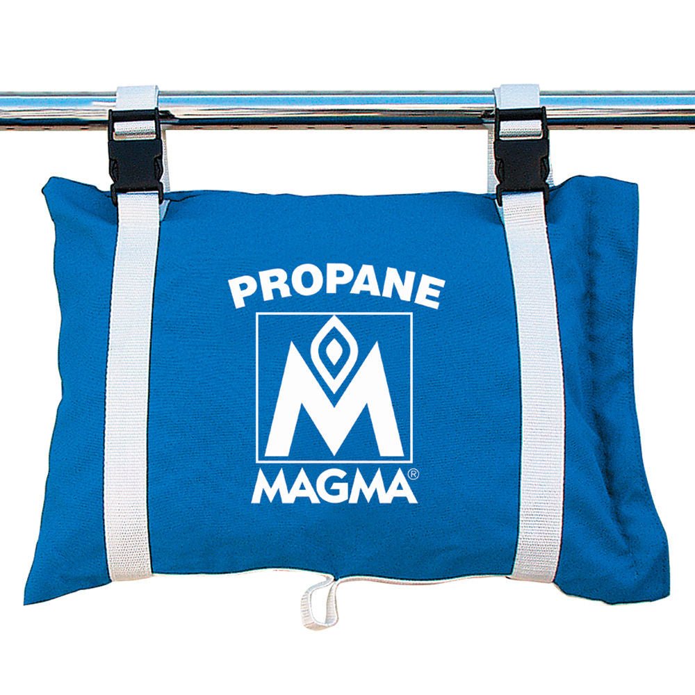 Magma Propane /Butane Canister Storage Locker/Tote Bag - Pacific Blue - Life Raft Professionals