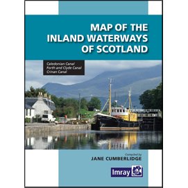 Map of the Inland Waterways of Scotland, 2nd Ed. - Life Raft Professionals