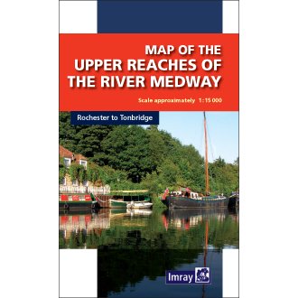 Map of the Upper Reaches of The River Medway - Life Raft Professionals