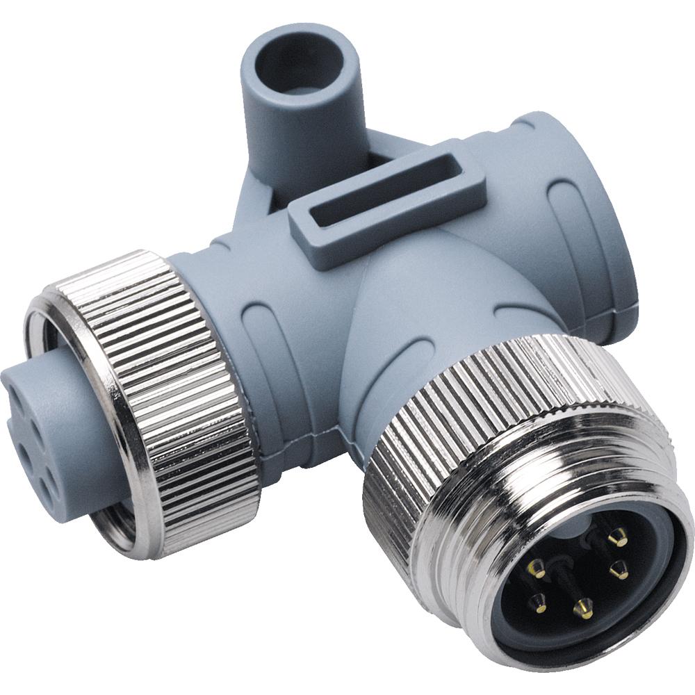 Maretron Mini 90 Deg. Male to Female Connector [ELB-NM-NF] - Life Raft Professionals