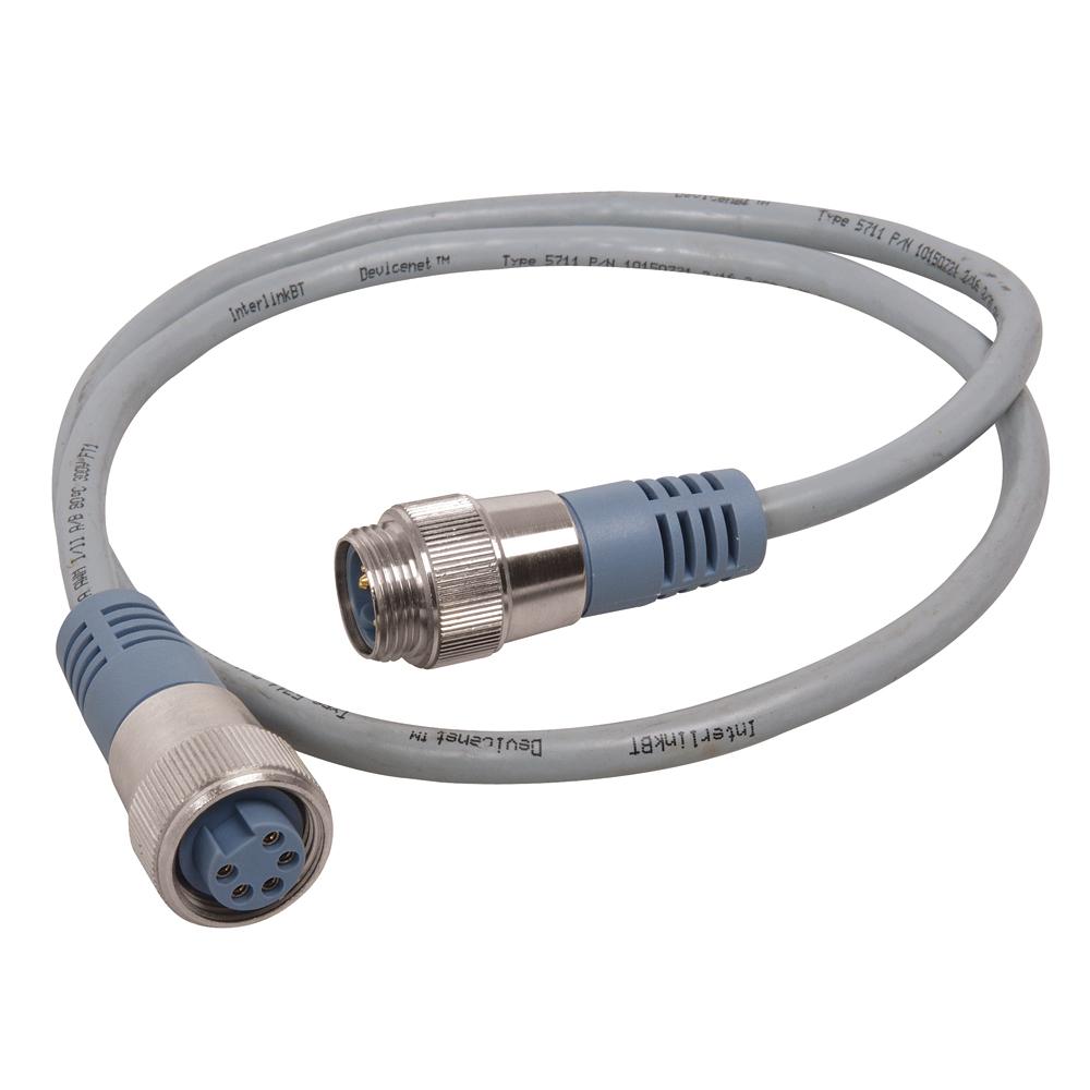 Maretron Mini Double Ended Cordset - Male to Female - 1M - Grey [NM-NG1-NF-01.0] - Life Raft Professionals