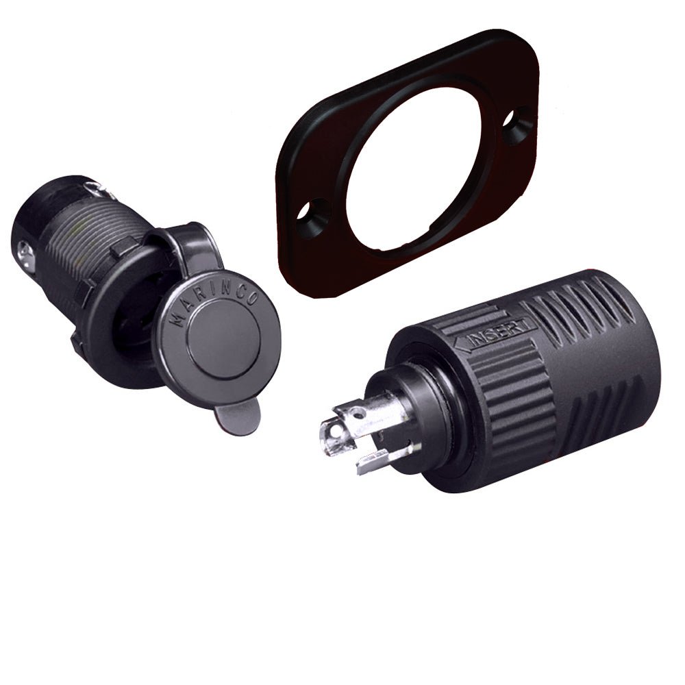 Marinco ConnectPro Charging/Trolling System Receptacle & Plug - Life Raft Professionals