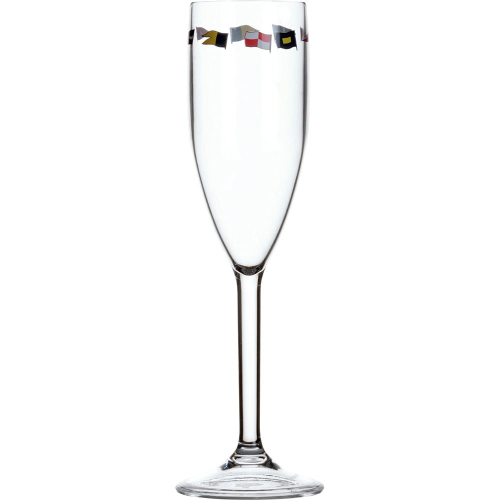 Marine Business Champagne Glass Set - REGATA - Set of 6 - Life Raft Professionals