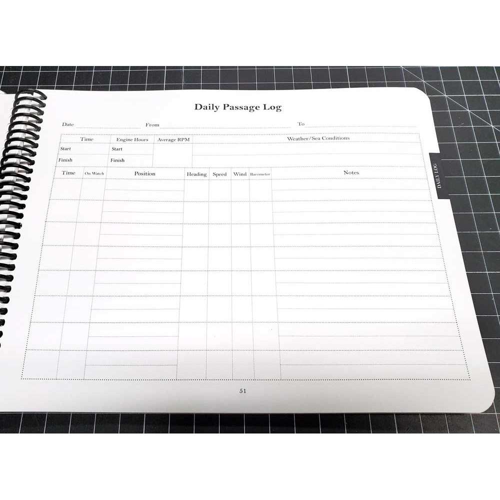 Mariner's Log & Cruise Journal - Life Raft Professionals