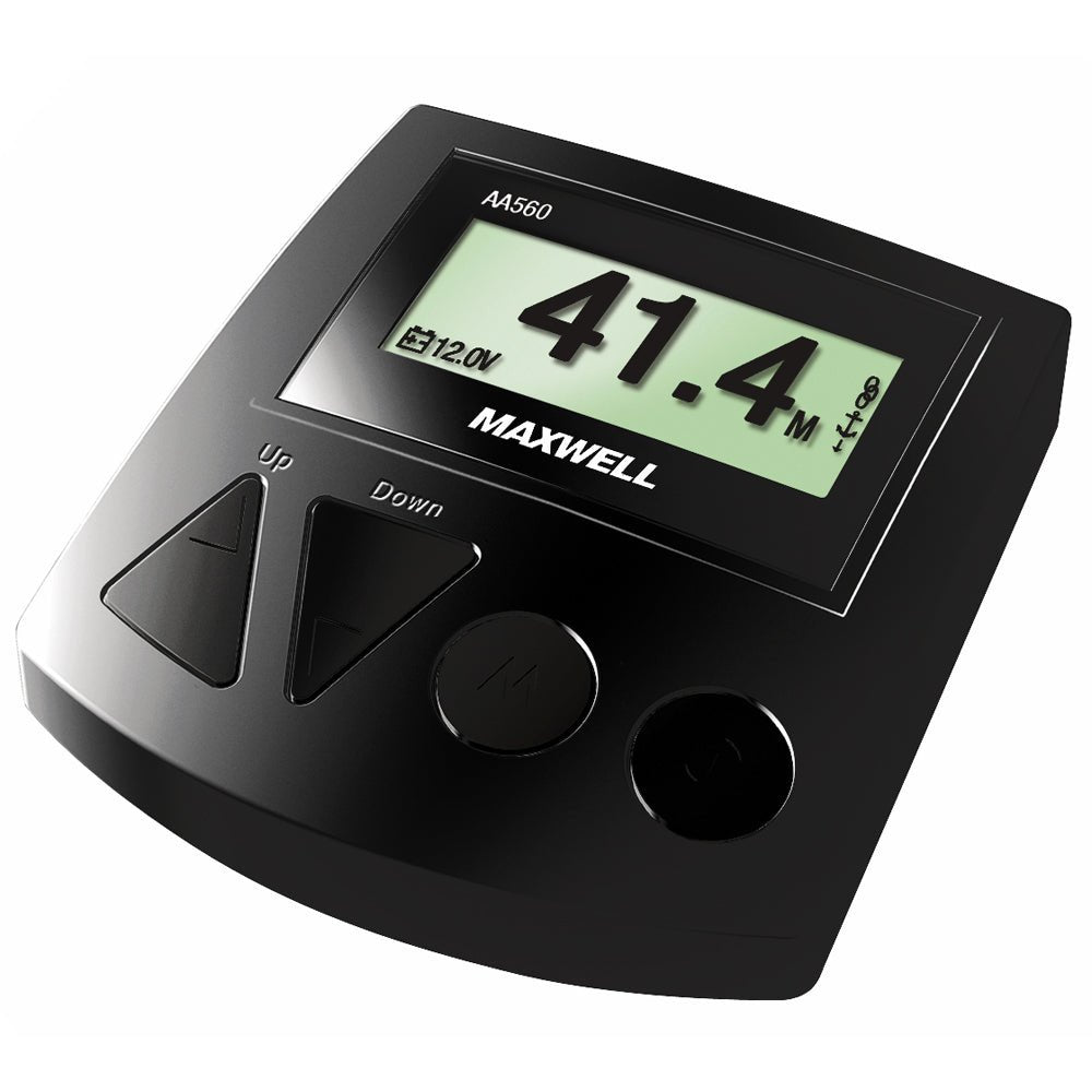 Maxwell AA560 Rope Chain or All Chain Counter Control - Black - Life Raft Professionals