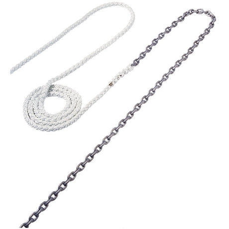 Maxwell Anchor Rode - 15-1/4" Chain to 150-1/2" Nylon Brait - Life Raft Professionals
