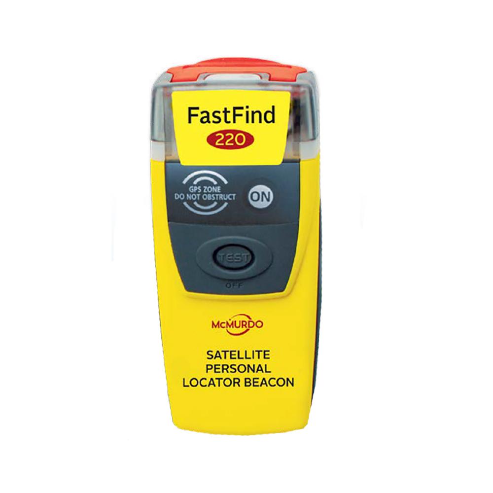 McMurdo FastFind 220 PLB - Personal Locator Beacon [91-001-220A-C] - Life Raft Professionals