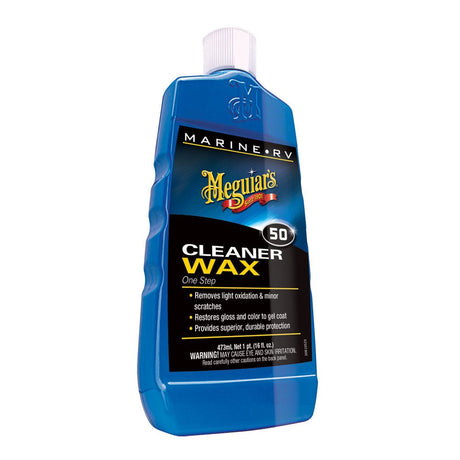 Meguiar's #50 Boat/RV Cleaner Wax - Liquid 16oz - Life Raft Professionals