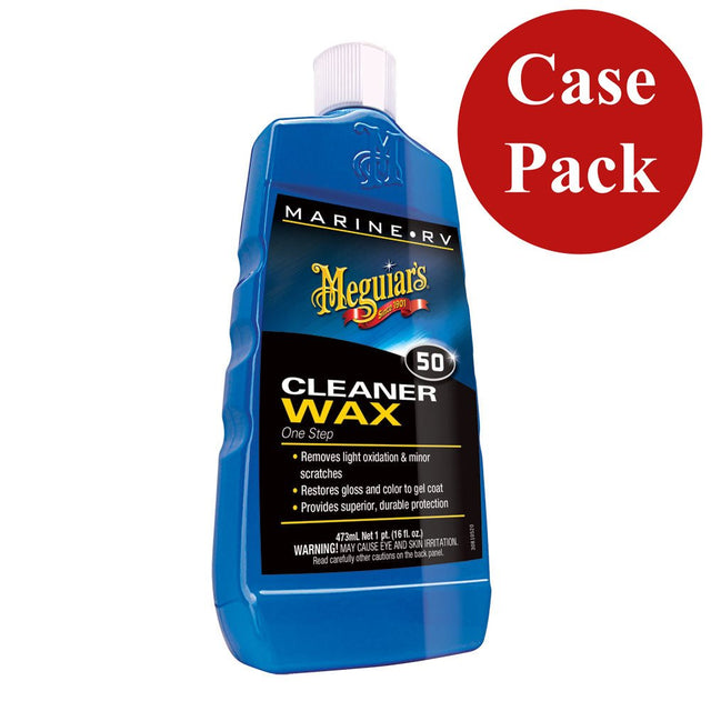 Meguiars Boat/RV Cleaner Wax - 16 oz - *Case of 6* - Life Raft Professionals