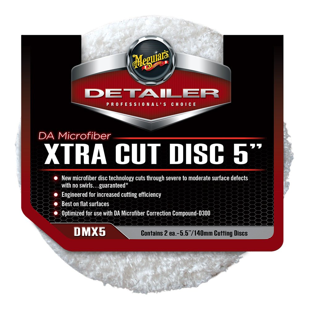 Meguiars DA Microfiber Xtra Cut Disc - 5" - Life Raft Professionals