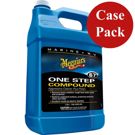 Meguiars Marine One-Step Compound - 1 Gallon *Case of 4* - Life Raft Professionals