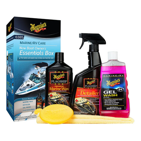 Meguiars New Boat Owners Essentials Kit - Life Raft Professionals