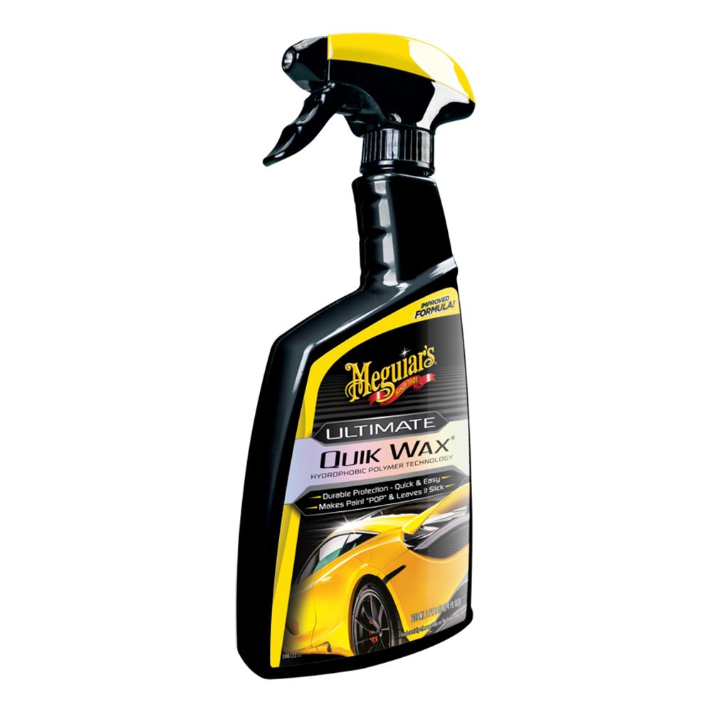 Meguiars Ultimate Quik Wax Increased Gloss, Shine Protection w/Ultimate Quik Wax - 24oz - Life Raft Professionals