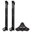 Minn Kota Raptor Bundle Pair - 10' Black Shallow Water Anchors w/Active Anchoring Footswitch Included - Life Raft Professionals