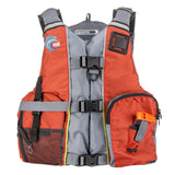 MTI Calcutta Fishing Life Jacket - Orange/Light Grey [MV411E-855] - Life Raft Professionals