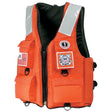 Mustang 4-Pocket Flotation Vest - Orange - Small [MV3128T2-2-S-216] - Life Raft Professionals