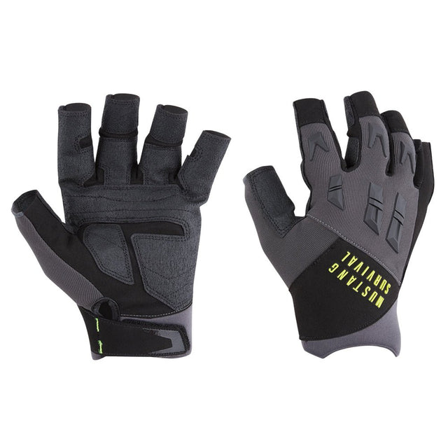 Mustang EP 3250 Open Finger Gloves - Grey/Black - Large - Life Raft Professionals