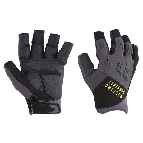 Mustang EP 3250 Open Finger Gloves - Grey/Black - Medium - Life Raft Professionals