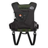 Mustang EP 38 Ocean Racing Hydrostatic Inflatable Vest - Black/Fluorescent Yellow-Green [MD6284-263-0-202] - Life Raft Professionals