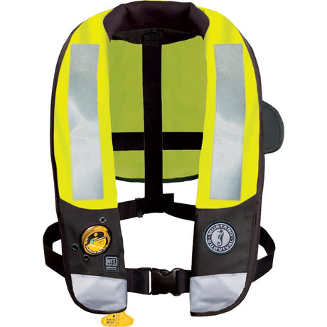 Mustang HIT High Visibility Inflatable PFD - Fluorescent Yellow Green [MD3183T3-239-0-202] - Life Raft Professionals