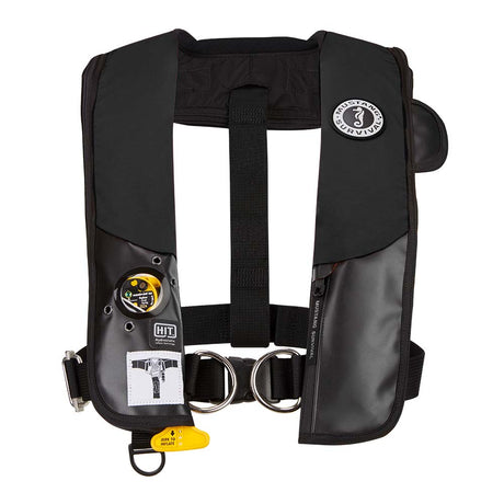 Mustang HIT Hydrostatic Inflatable Automatic PFD w/Harness - Black [MD318402-13-0-202] - Life Raft Professionals
